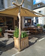 Local commercial dans quartier historique
